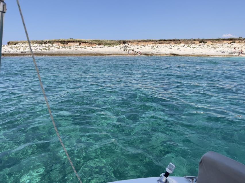 Medulin: Morning on Speedboat with Cave & Island Snorkeling - Porer lighthouse on its rocky islet