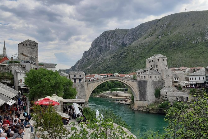 Mostar, Pocitelj and Kravice Waterfalls Private Tour from Dubrovnik - Mostar Old Bridge and three hours in town