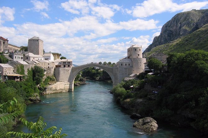 Mostar Sightseeing Full Day Trip from Makarska Riviera - Walking across the Old Bridge