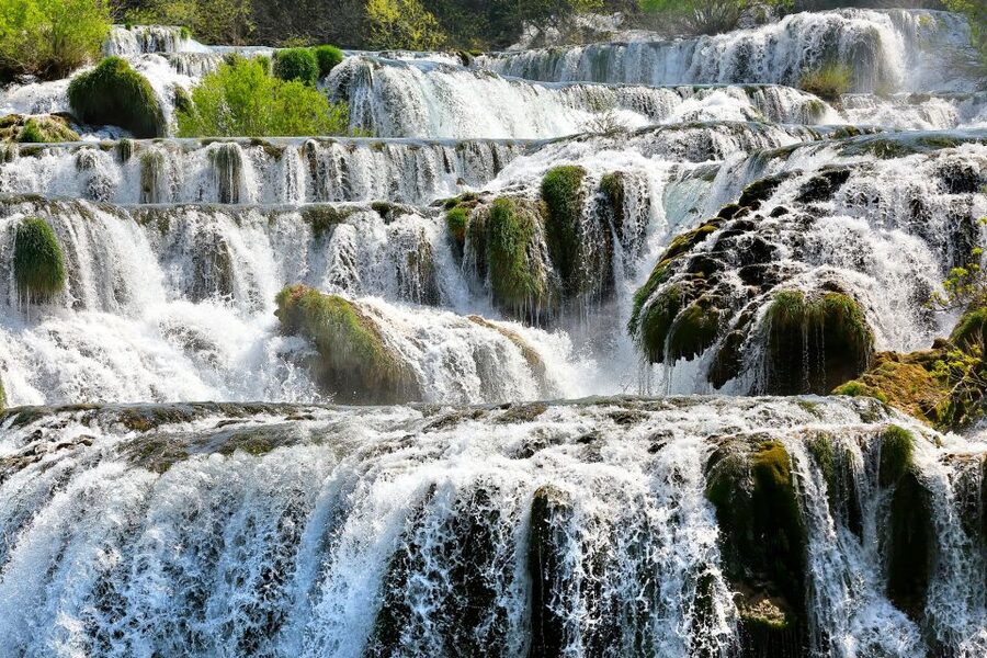 NP Krka tour with Boat Ride and Swimming in Skradin town - Krka waterfalls, a boat ride, and a Skradin swim