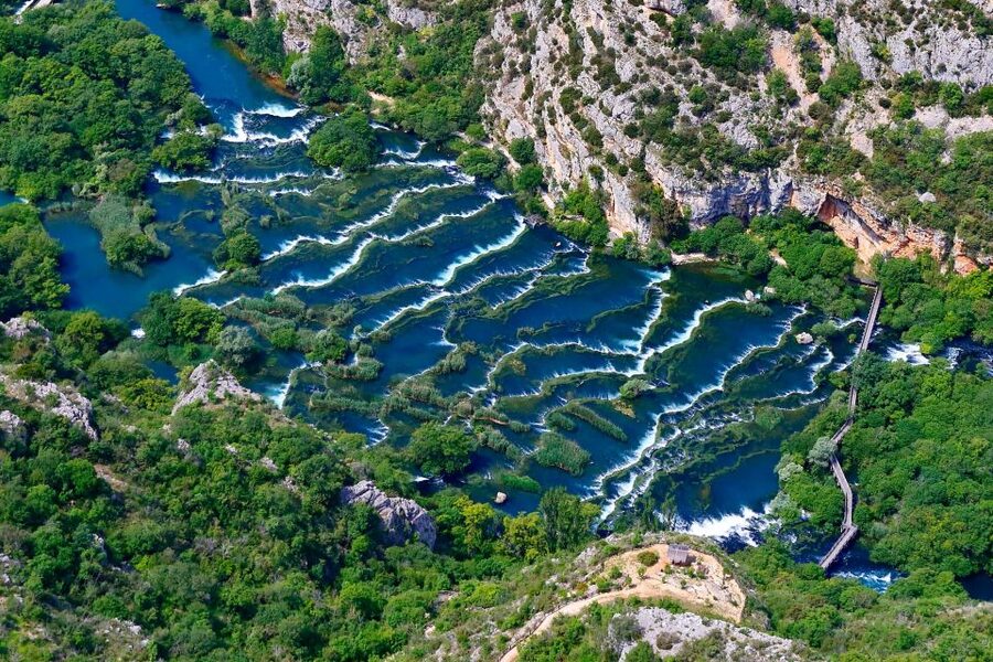 NP Krka tour with Boat Ride and Swimming in Skradin town - A 30-minute boat ride to Skradin