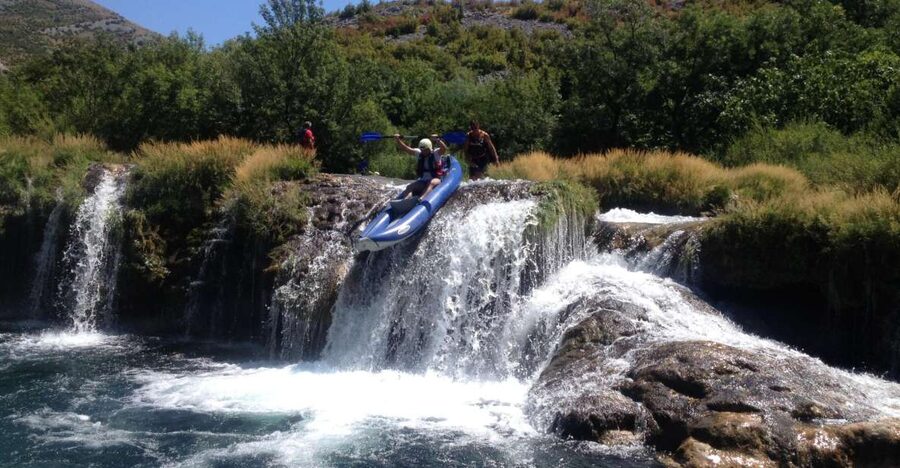 Obrovac: Rafting or Kayaking on the Zrmanja River - The Zrmanja canyon is the real star