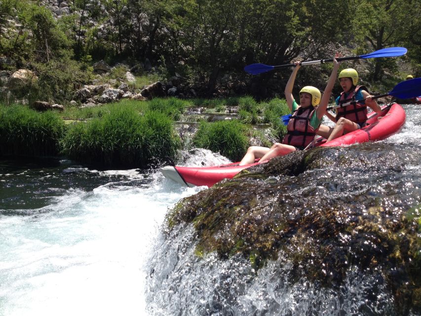 Obrovac: Rafting or Kayaking on the Zrmanja River - Kayaking in summer means more work and less whitewater