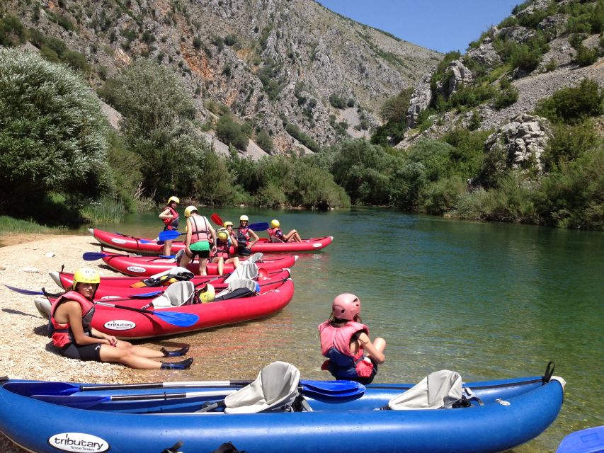 Obrovac: Rafting or Kayaking on the Zrmanja River - Higher water brings a proper raft format