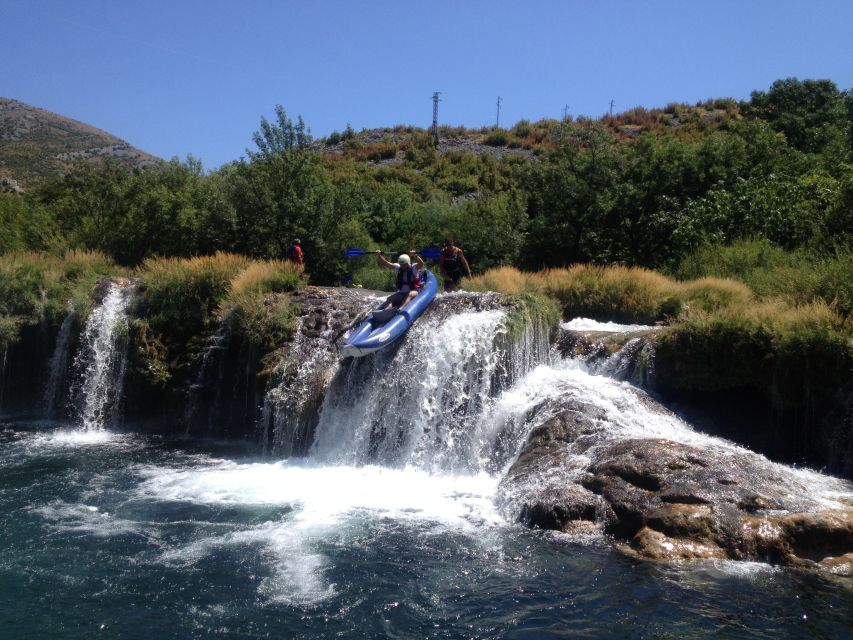Obrovac: Rafting or Kayaking on the Zrmanja River - What happens at Mićanovi dvori at 9:30