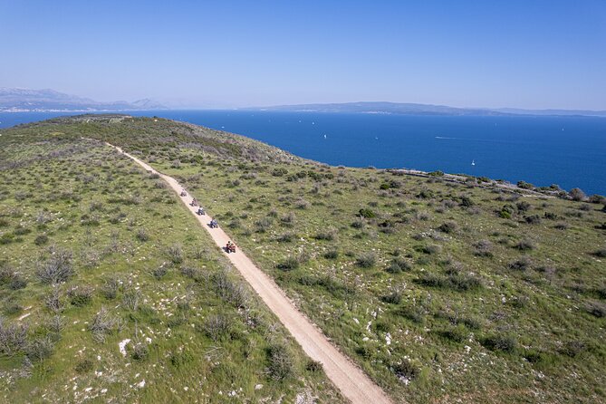 Off road Quad Adventure Tour on Island Čiovo - The 3-hour swim stop on the southern shore