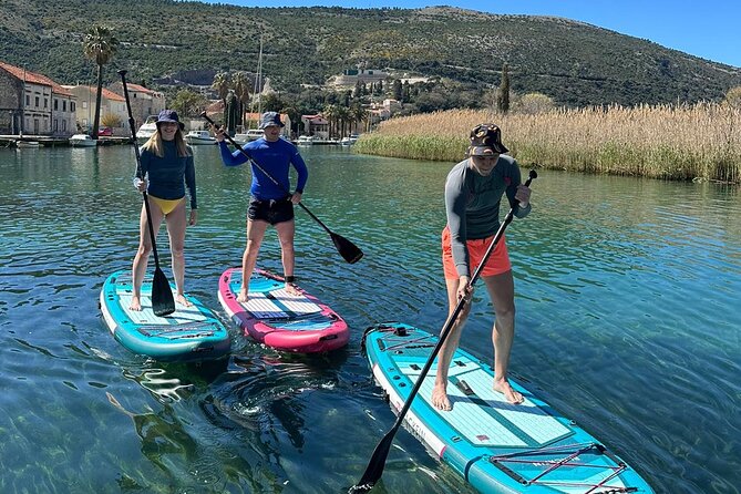 Ombla river Paddleboarding tour in Dubrovnik with snacks - Meeting in Komolac at 3:30 pm
