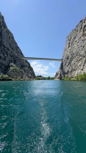 Omiš: 2-Hour Cetina River Boat Tour and Nature Park Visit - What you see during the 40-minute outward ride