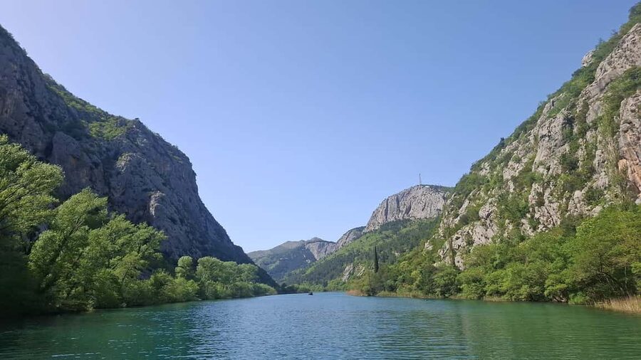 Omiš, Croatia: Cetina River Glassboat Cruise And Beer Garden - What the $24 Price Really Buys