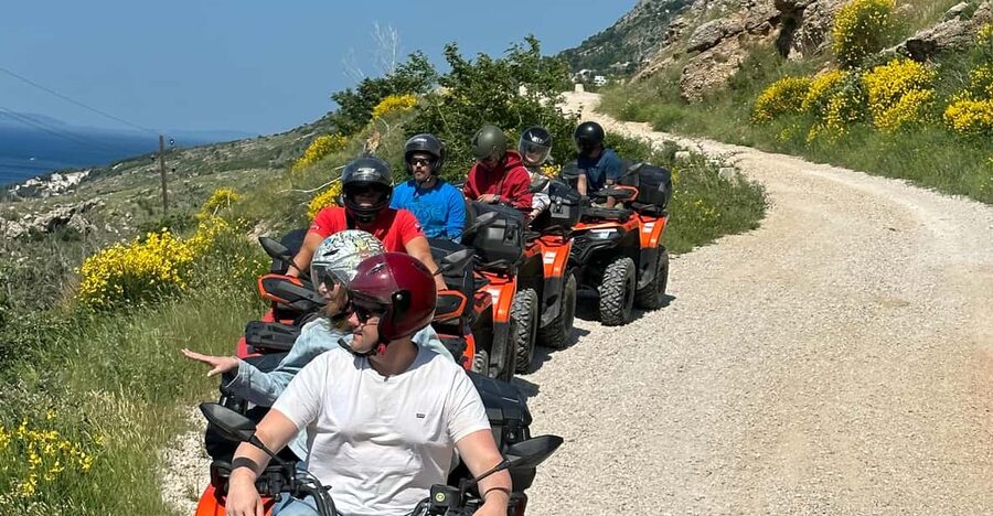 Omiš/Split Expedition: 65 km Quad Tour to Hidden Waterfalls - Vruja Bay and the return toward Omiš