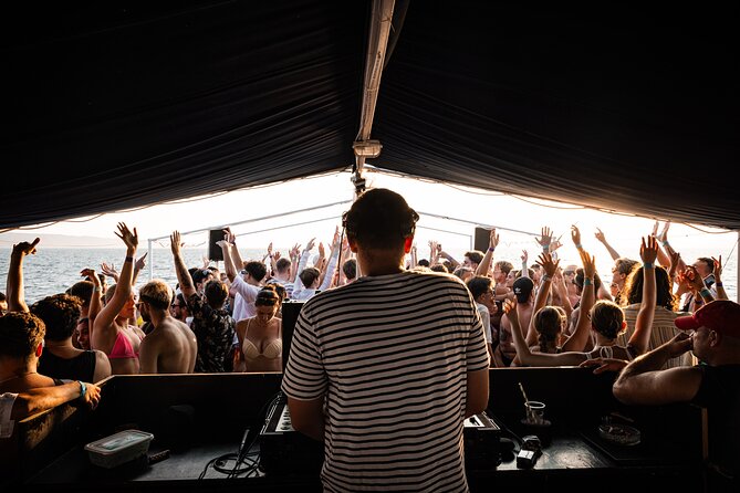 Out to Sea Split Boat Party w/ Blue Lagoon Swim, Dj & Afterparty - What the $48.37 price really covers