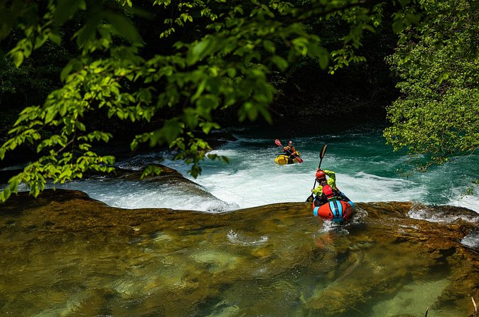 Packrafting Mreznica River - What the $84.65 price covers