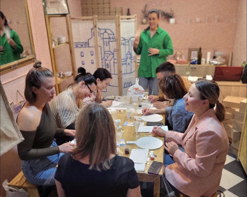 Paint, Sip, and Savor Local Flavors: Unique Local Experience - Local wine, Croatian bites, and a generous plum jam