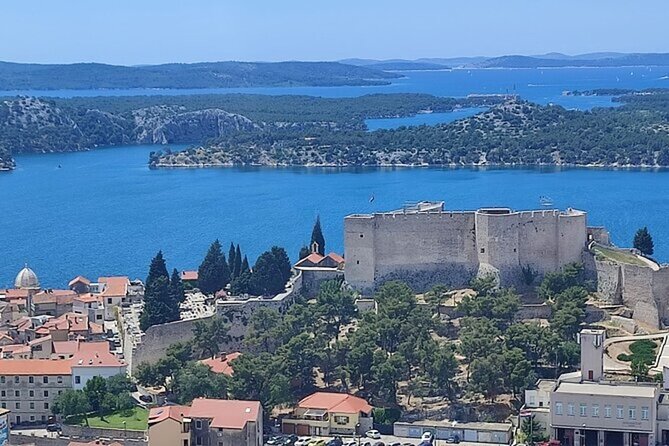 Panorama Tour - Eco City Tour Šibenik - St. John’s Fort and the first photo stop