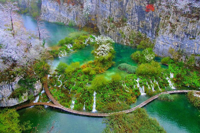 Plitvice Lakes National Park Admission Ticket - Kozjak Lake and the electric boat crossing