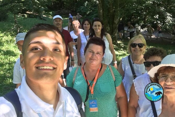 Plitvice Lakes Tour: Secured Tickets, Train & Boat Ride - Descending toward the lower lakes