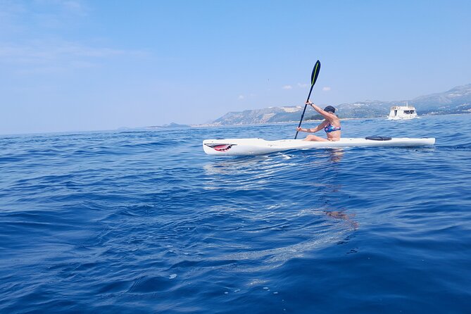 'Pomalo' Guided Sea Kayaking Tour in Cavtat - Getting comfortable in the kayak