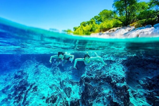 Private Boat Tour-Elafiti islands,Blue and green cave,Sandy Beach - Koločep’s Blue Cave and Three Caves