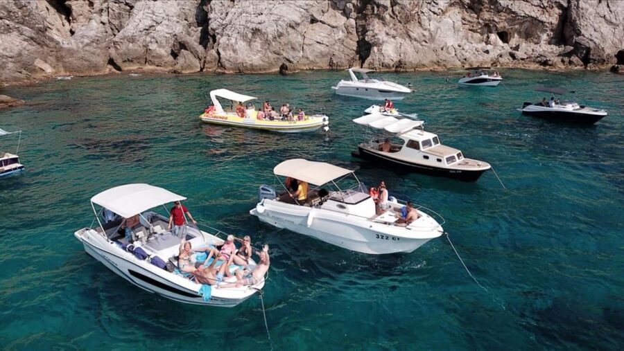 Private boat tour from Dubrovnik/Cavtat to Elafiti islands - Leaving Cavtat for a wider view of Dubrovnik