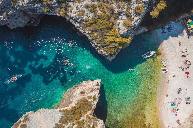 Private Boat Tour from Hvar - Blue and Green cave, Vis, and the Pakleni islands - Two hours at Palmizana Botanical Garden
