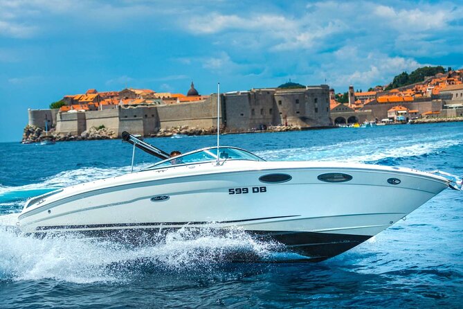Private Boat Tours Dubrovnik Beach stops and Blue Cave tour - Kolocep Blue Cave: the first water stop