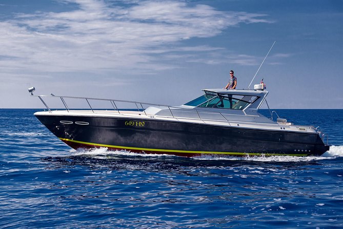 Private custom Blue & Green Cave tour with yacht from Hvar town - Leaving Hvar at the start of the day