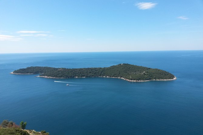 Private Dubrovnik panoramic sightseeing tour - cable car view - Franjo Tudman Bridge shows modern Dubrovnik