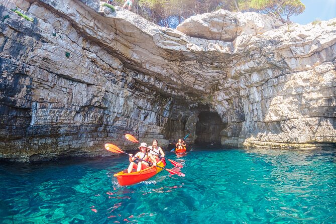 Private kayak tour: Explore the caves and turquoise bays in Pula - Cold water, changing weather, and seasonal timing