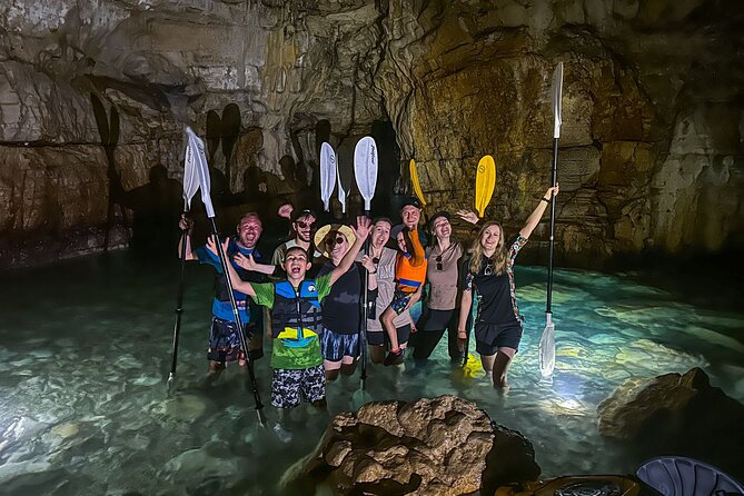 Private kayak tour: Explore the caves and turquoise bays in Pula - Starting at Big Mama Beach Bar at 8:00 am