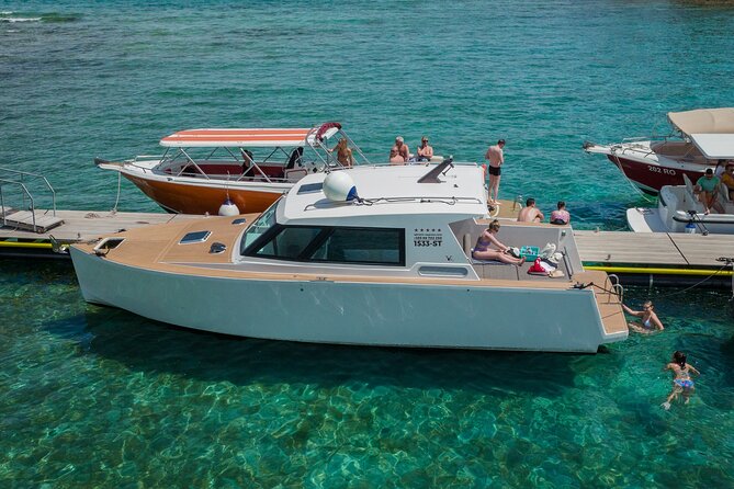 Private Red Rocks and Pakleni Islands beach hopping speedboat tour - Mlini Beach is a strong final stop