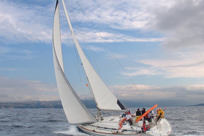 Private sailing tour at the Makarska Riviera - Learning to sail instead of simply riding