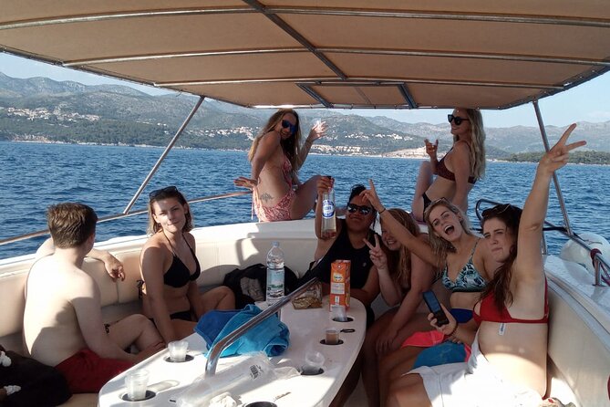 Private Speedboat Guided Tour: Explore the best of Dubrovnik Islands - Lopud village, lunch, and old island buildings