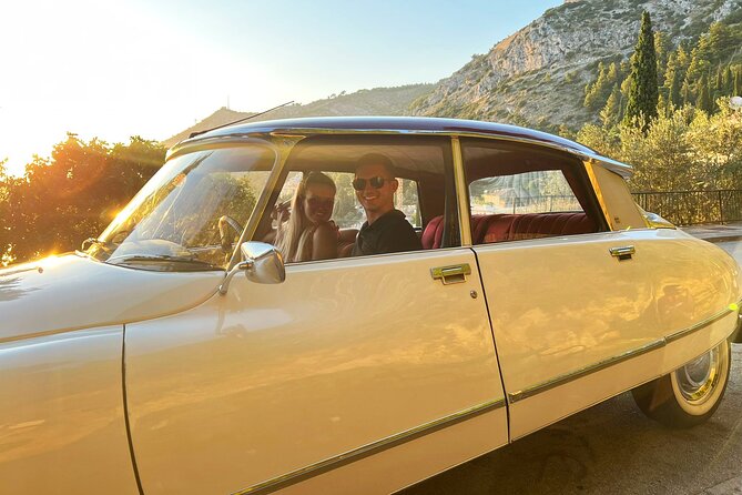 Private Tour of Dubrovnik with Legendary Classic Car Old-Timer - The Adriatic road toward Trsteno