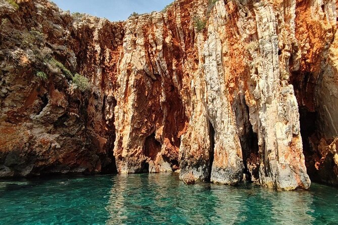 Private tour of Pakleni islands, Red Cliffs & South Shore of Hvar - Red Rocks and the cave swim