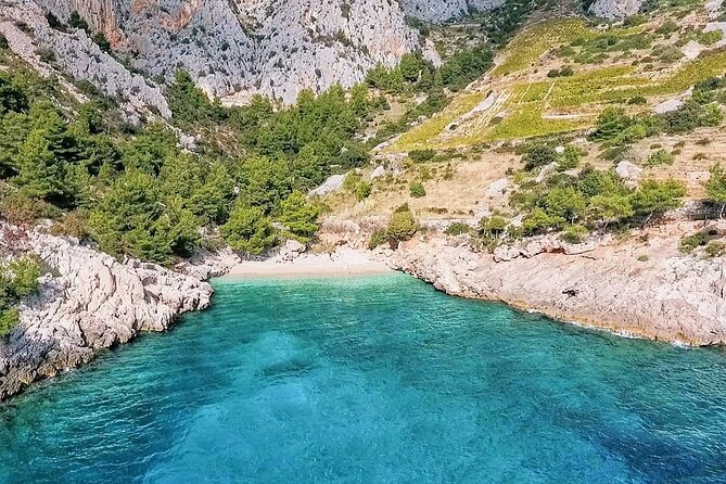 Private Tour of Red rocks, Pakleni Islands and Hvar's Southern Beaches - Lucisca Beach and its clear water
