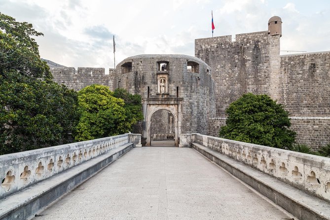 Private Tour: Panoramic Dubrovnik Tour Including Old Town Walking Tour - Taking the private vehicle up Mt Srđ