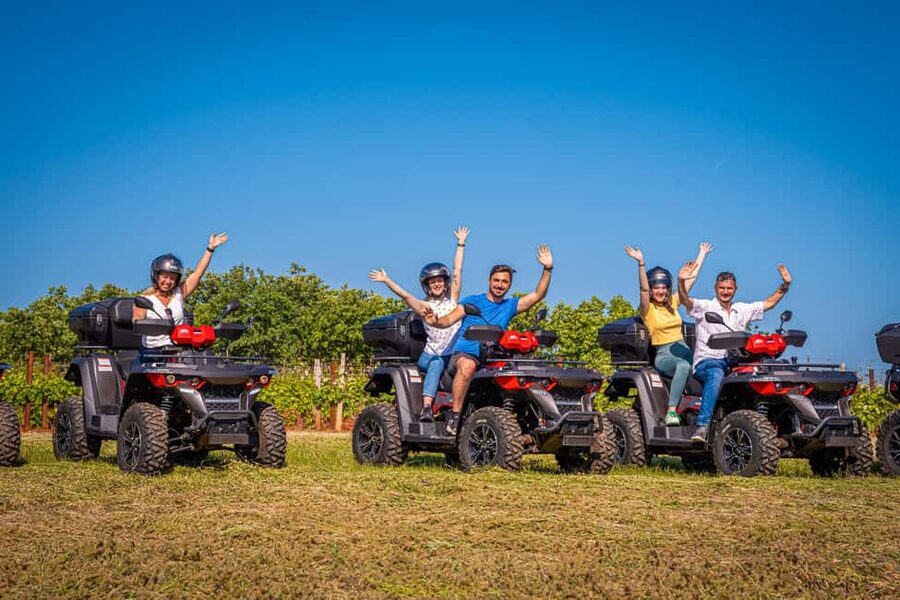 Pula and Rovinj: 1, 2, or 4-Hour Istra Quad Safari - The one-hour Rovinj ride to Lim Bay