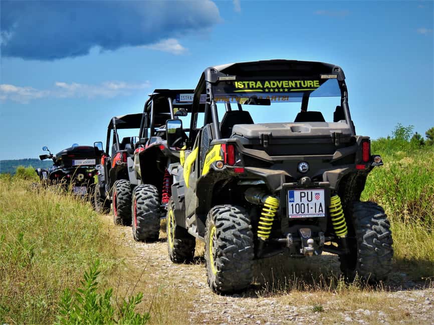 Pula and Rovinj: BUGGY SAFARI 1, 2 & 4 H - Choosing between Rovinj and Barban near Pula