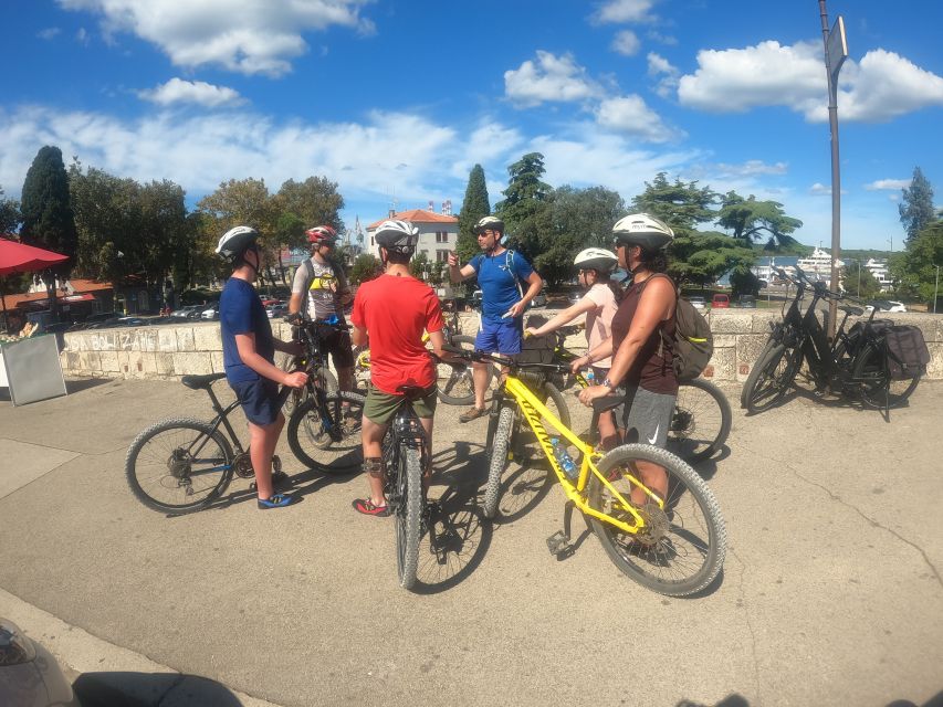 Pula: Bike Tour of Ancient Pula & Aquatic Adventures - The swim at Pigeons Cave and cliffs