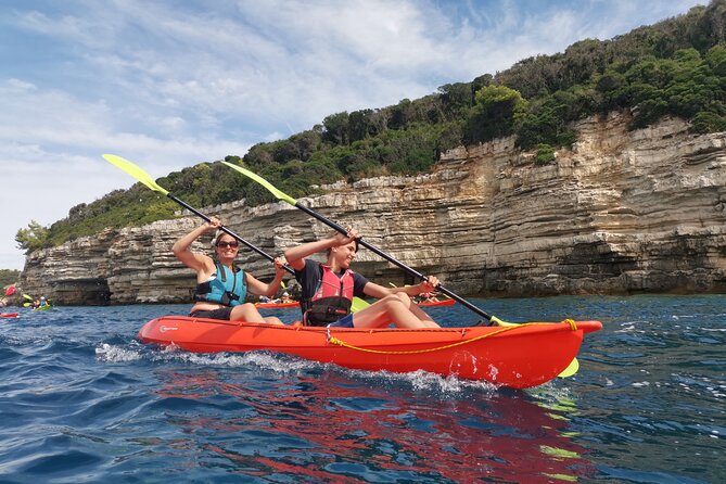 Pula Boat & Kayak Adventure - Swimming, snorkeling, and time on the beach