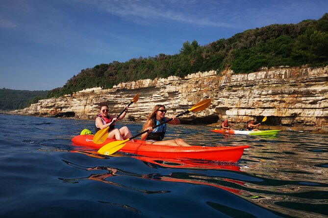 Pula Boat & Kayak Adventure - Cliff jumping: optional, exciting, and not for everyone