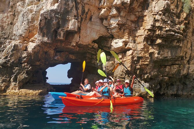Pula Boat & Kayak Adventure - The return by support boat