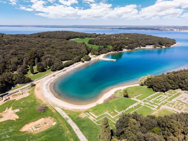 Pula: Brijuni National Park Cruise, Lunch and Fažana Beach - Fažana for swimming, cafés, and an easy afternoon