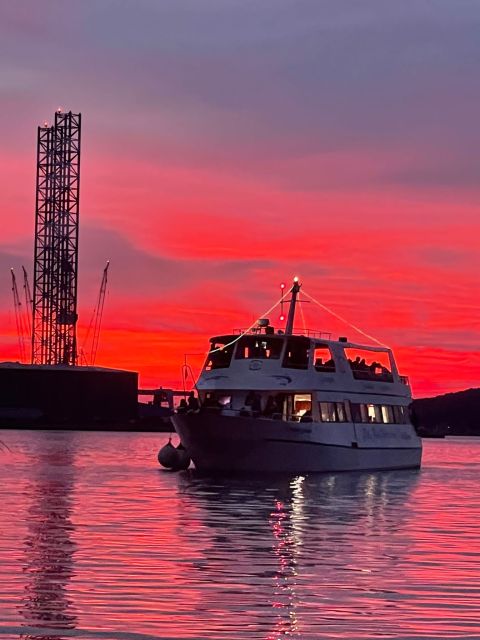 Pula: Brijuni Sunset Dolphin Cruise with Dinner & Drinks - Dinner with an Istrian drink in hand