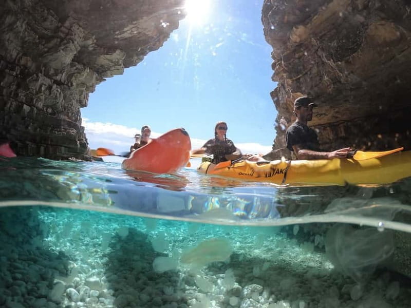 Pula: Cave Kayak, Snorkeling, Cliff Jumping All-in-one Tour - Why Cape Kamenjak makes a good kayaking base