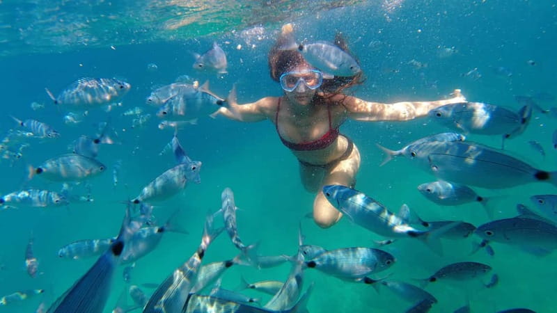 Pula: Cave Kayak, Snorkeling, Cliff Jumping All-in-one Tour - Optional cliff jumping up to 15 meters