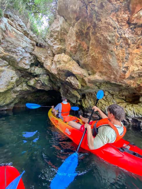 Pula: Cave Kayak Tour, Snorkeling and Island Jumping - Inside the pigeon cave