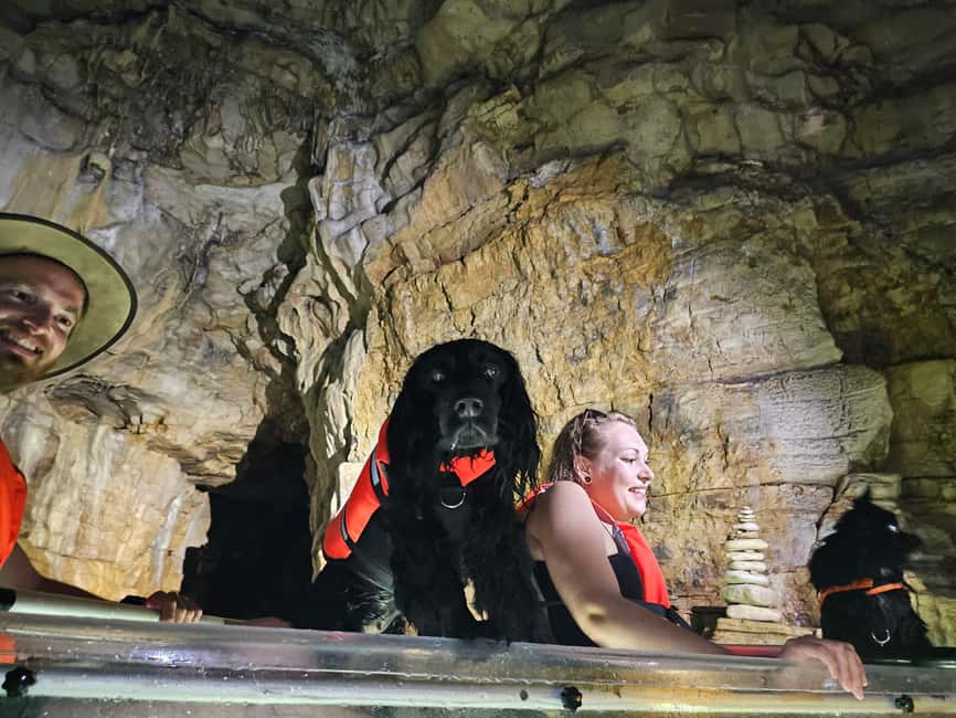 Pula: Cave Sunset/Night Tour in Transparent Kayak - Learning the kayak before the lights come on