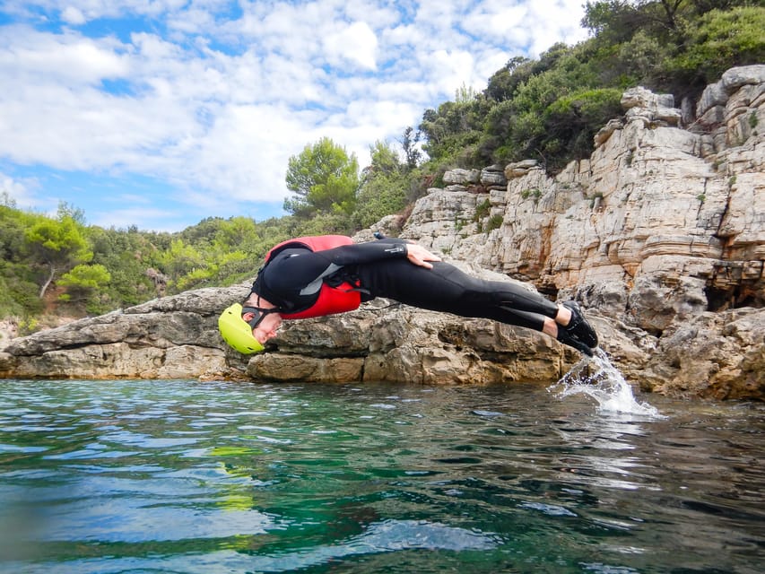 Pula: Coasteering Adventure with Guide and Photos - Starting at Valovine Beach