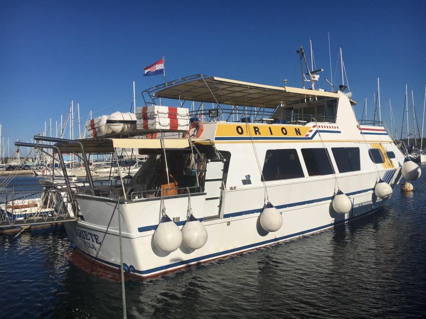 Pula: Dolphin Watching Sunset Cruise with Dinner & Drinks - The dolphin search: wonderful when it works